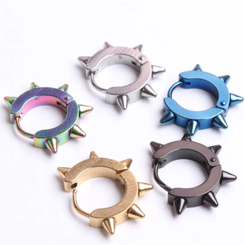 KPOP DNA Korean V Gothic Punk Stud Earrings For Women Men Stainless Steel Rivet Spike Earrings Rock Party Jewelry Black white
KPOP DNA Korean V Gothic Punk Stud Earrings For Women Men Stainless Steel Rivet Spike Earrings Rock Party Jewelry Black white