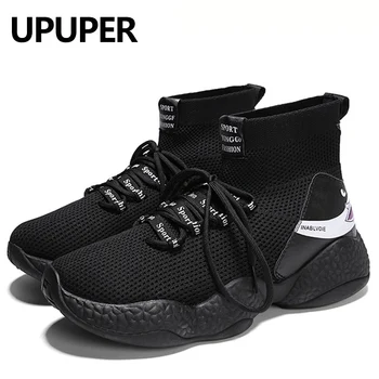 UPUPER Breathable Mesh Man Sneakers Winter Fashion Running Shoes For Men High-Top Sneakers Men Shoes Outdoor Sport Shoes 2019
UPUPER Breathable Mesh Man Sneakers Winter Fashion Running Shoes For Men High-Top Sneakers Men Shoes Outdoor Sport Shoes 2019