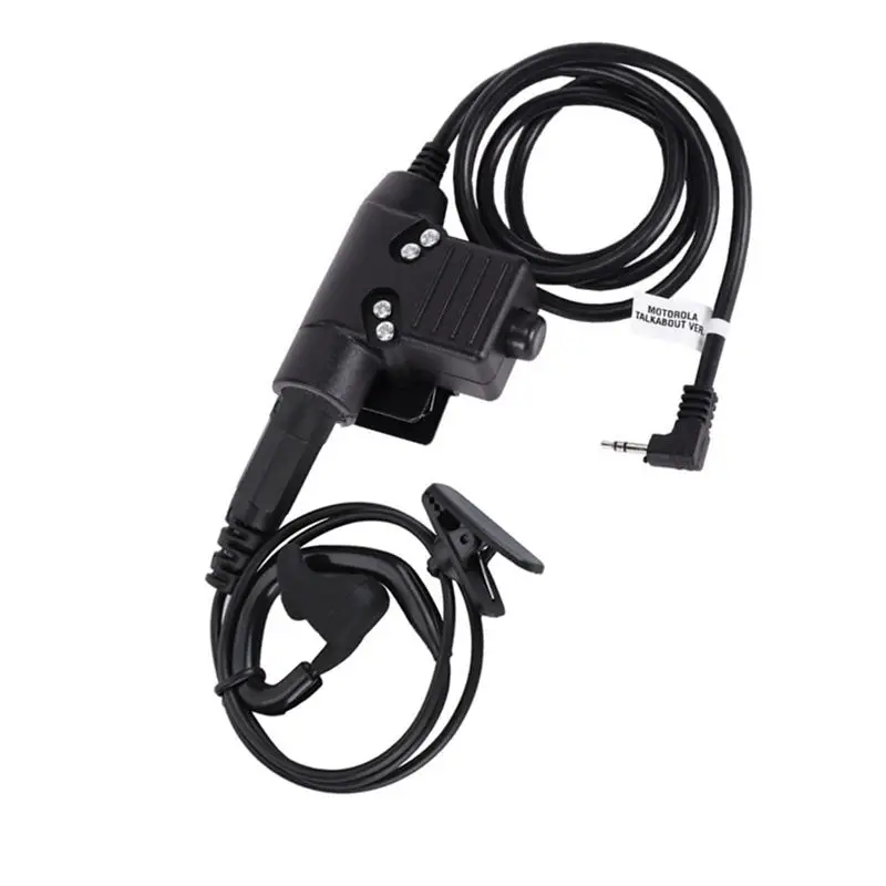 Tactics Ear Bone Vibration Noise Reducing Earpiece With U94 Ptt For Motorola 1 Pin 2.5mm T100 T460 T6200c Mh230r Mr
Tactics Ear Bone Vibration Noise Reducing Earpiece With U94 Ptt For Motorola 1 Pin 2.5mm T100 T460 T6200c Mh230r Mr