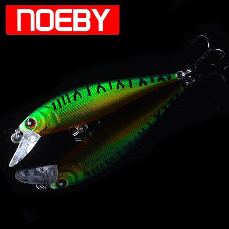 NOEBY Hard Bait Fishing Lure 65mm 6.5g Wobbler Minnow 3D Eyes Plastic Fishing Tackle Suspending 0-1m with Sharpe Treble Hooks
NOEBY Hard Bait Fishing Lure 65mm 6.5g Wobbler Minnow 3D Eyes Plastic Fishing Tackle Suspending 0-1m with Sharpe Treble Hooks