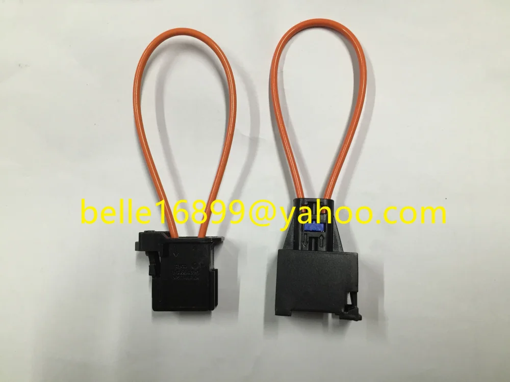 Female man MOST Optical Optic Fiber Cable Loop Connector-2