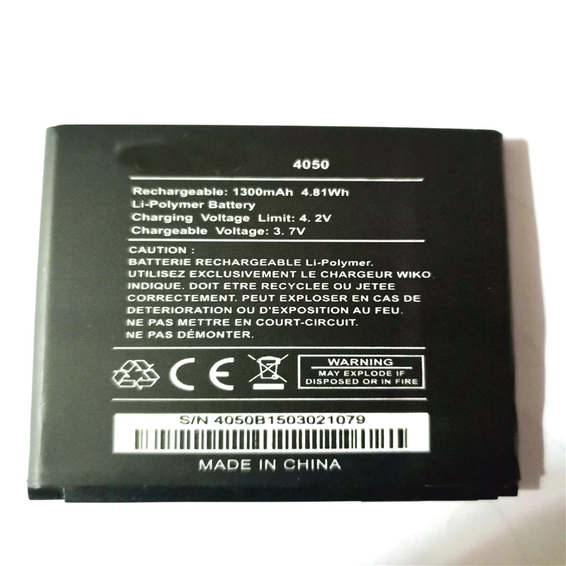 4050 cell phone battery for Wiko 4050 Mobile Phone Batteries with phone stander for gift
4050 cell phone battery for Wiko 4050 Mobile Phone Batteries with phone stander for gift