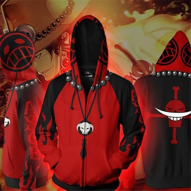 Anime ONE PIECE Hoodie Men and Women Zipper Hoodies Luffy 3d Print Hooded Jacket for Boys Zoro Harajuku Streetwear Cosplay
Anime ONE PIECE Hoodie Men and Women Zipper Hoodies Luffy 3d Print Hooded Jacket for Boys Zoro Harajuku Streetwear Cosplay