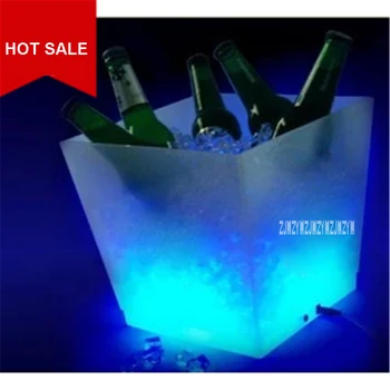 New CF-320F LED Ice Bucket 10L Large Capacity PP Plastic Square Beer Bucket Rechargeable LED Light Color Changing Ice Bucket
New CF-320F LED Ice Bucket 10L Large Capacity PP Plastic Square Beer Bucket Rechargeable LED Light Color Changing Ice Bucket