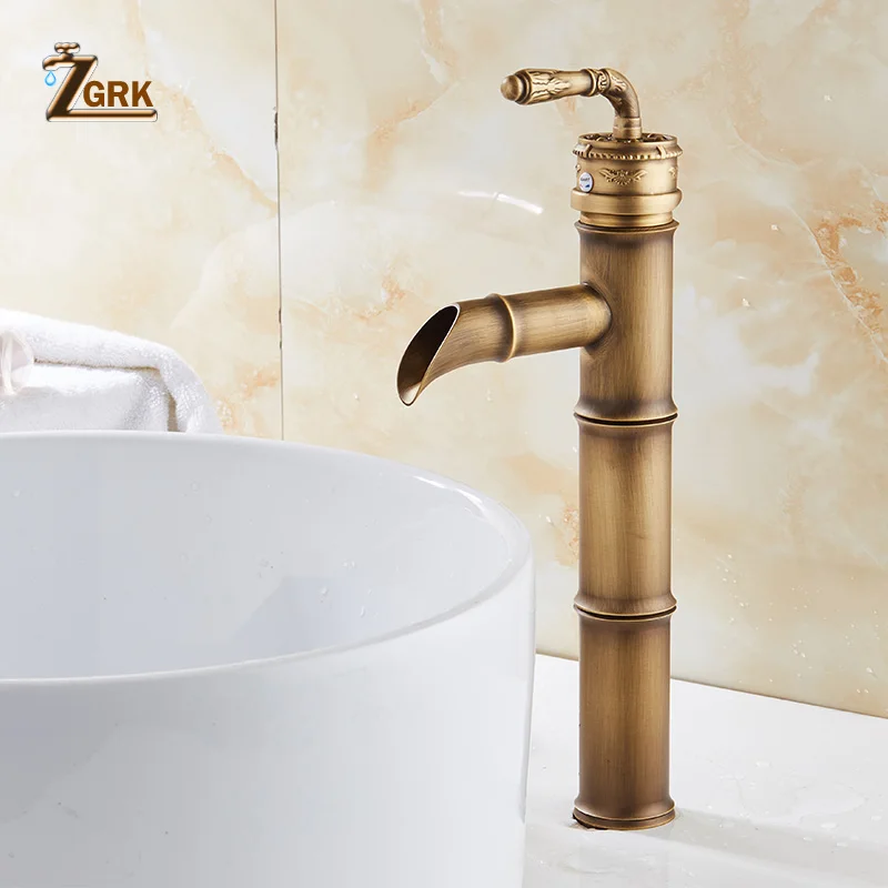 ZGRK Bathroom Faucet Brass Basin Faucets Tall Bamboo Hot Cold Mixer Taps Kitchen Outdoor Garden Taps Deck Mounted Sink Taps
ZGRK Bathroom Faucet Brass Basin Faucets Tall Bamboo Hot Cold Mixer Taps Kitchen Outdoor Garden Taps Deck Mounted Sink Taps