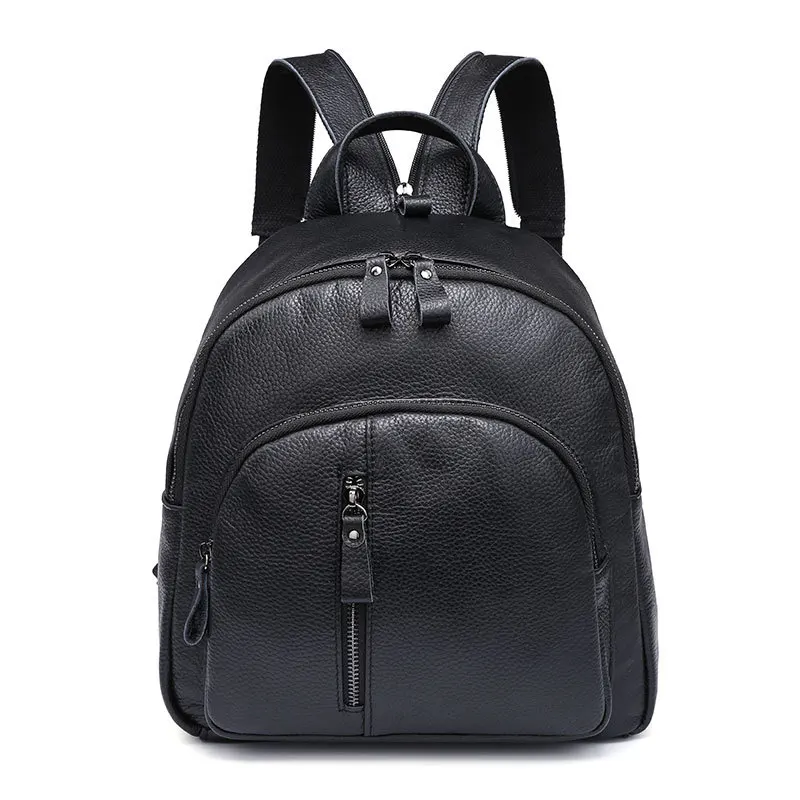 Fashion First layer of cowhide backpack 2017 Women preppy style genuine leather backpack female cowhide backpack new women bag 
Fashion First layer of cowhide backpack 2017 Women preppy style genuine leather backpack female cowhide backpack new women bag
