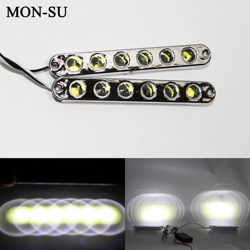 MON-SU Car LED Strobe Lights 2*6LED Bulbs Ambulance Flashing Strobe Police Light White/Red/Blue/Yellow LED Warning Lamp
MON-SU Car LED Strobe Lights 2*6LED Bulbs Ambulance Flashing Strobe Police Light White/Red/Blue/Yellow LED Warning Lamp