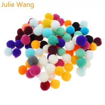Julie Wang 120/200PCS 10/15mm Pom Pom Balls Mixed Color Pompon Soft Essential Oil Diffuser Locket Aromatherapy Jewelry Making
Julie Wang 120/200PCS 10/15mm Pom Pom Balls Mixed Color Pompon Soft Essential Oil Diffuser Locket Aromatherapy Jewelry Making