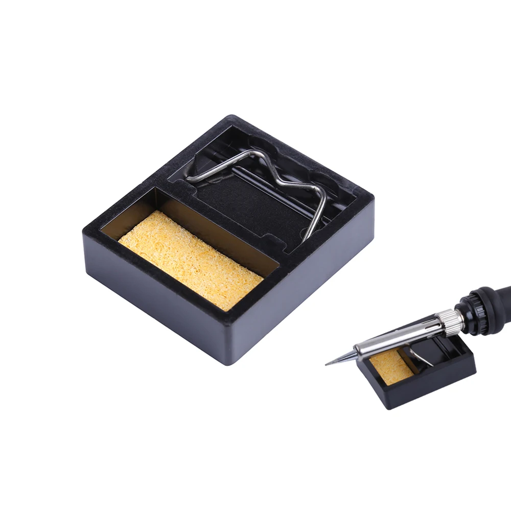 Mini Simple Electric Soldering Iron Gun Stand Holder Support Station Base For Welding Torch with Solder Sponge Holder
Mini Simple Electric Soldering Iron Gun Stand Holder Support Station Base For Welding Torch with Solder Sponge Holder