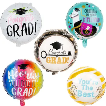 Lucky 50pcs/lot 45*45cm Graduationl Hat Balloon Happy Graduation Ceremony Party Decoration Supplies Baloons Foil Helium Balloons
Lucky 50pcs/lot 45*45cm Graduationl Hat Balloon Happy Graduation Ceremony Party Decoration Supplies Baloons Foil Helium Balloons