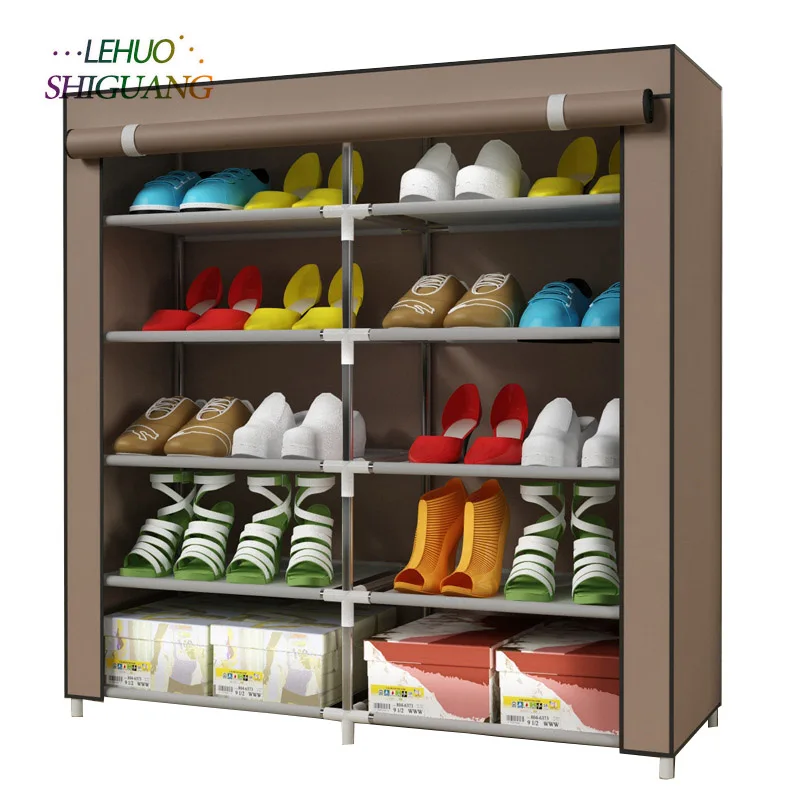 5-layer-10-grid Non-woven fabrics large shoe rack organizer removable shoe storage for home furniture shoe cabinet
5-layer-10-grid Non-woven fabrics large shoe rack organizer removable shoe storage for home furniture shoe cabinet