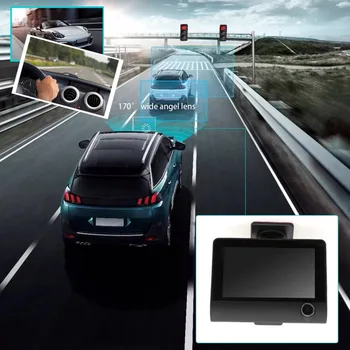 2017 Car Video Recorder Rearview Camera 4.0" LCD Display Dual Lens G-Sensor HD 1080P Car DVR Dash Cam Vehicle Recorder
2017 Car Video Recorder Rearview Camera 4.0" LCD Display Dual Lens G-Sensor HD 1080P Car DVR Dash Cam Vehicle Recorder