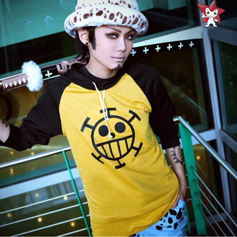 Anime Cosplay One Piece Costume Trafalgar Law Hoodies Masquerade Clothes Top for Man Women Long Sleeve Plus Size
Anime Cosplay One Piece Costume Trafalgar Law Hoodies Masquerade Clothes Top for Man Women Long Sleeve Plus Size