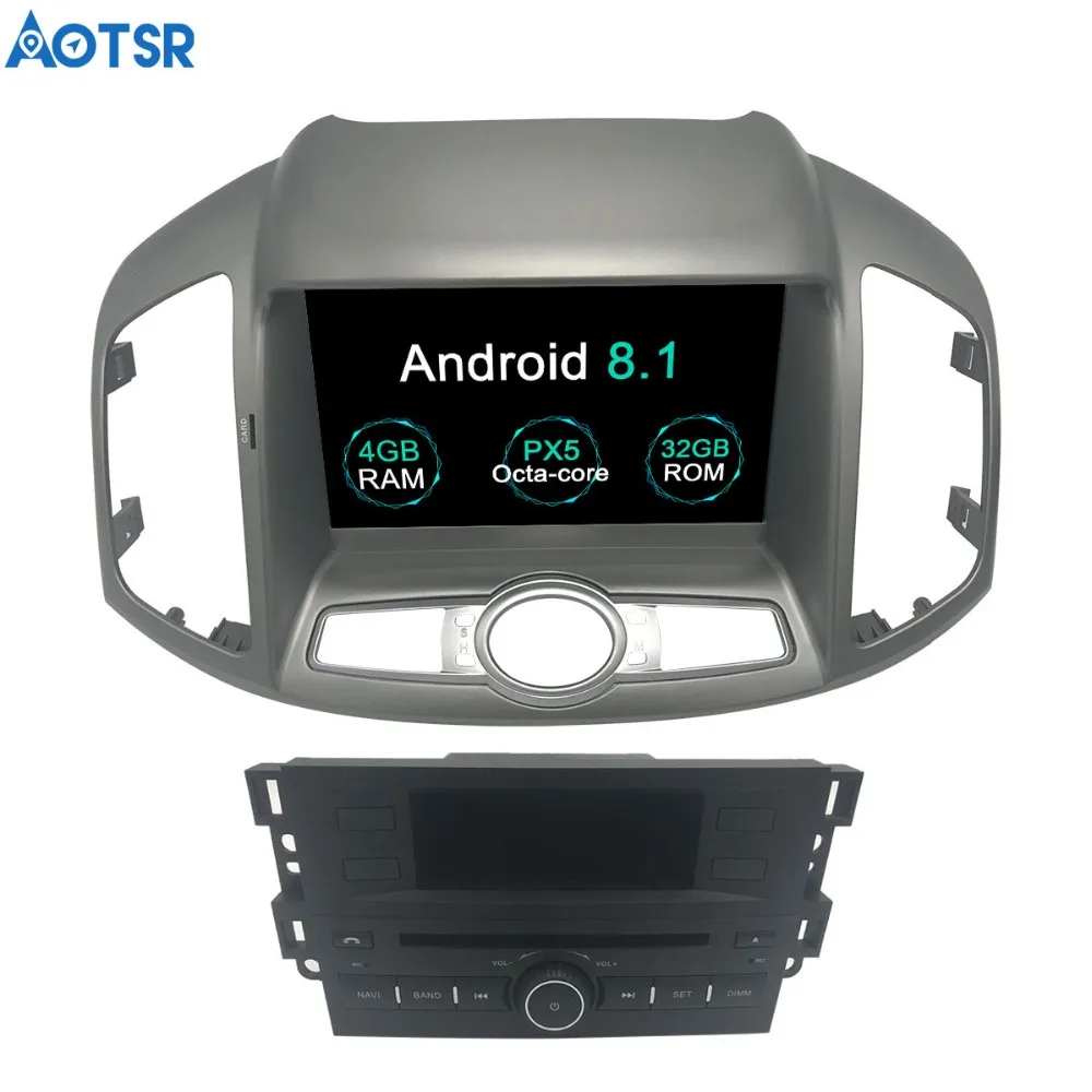 Aotsr Android 8.1 GPS navigation Car DVD Player For CHEVROLET CAPTIVA 2012+ multimedia 2 din radio recorder 4GB+32GB 2GB+16GB
Aotsr Android 8.1 GPS navigation Car DVD Player For CHEVROLET CAPTIVA 2012+ multimedia 2 din radio recorder 4GB+32GB 2GB+16GB