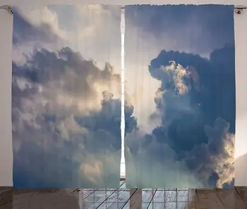 Apartment Decor Curtains Majestic Rain Storm Clouds Over The Sky High Above The Ground Environment Eco Scenery Living Room Bed
Apartment Decor Curtains Majestic Rain Storm Clouds Over The Sky High Above The Ground Environment Eco Scenery Living Room Bed