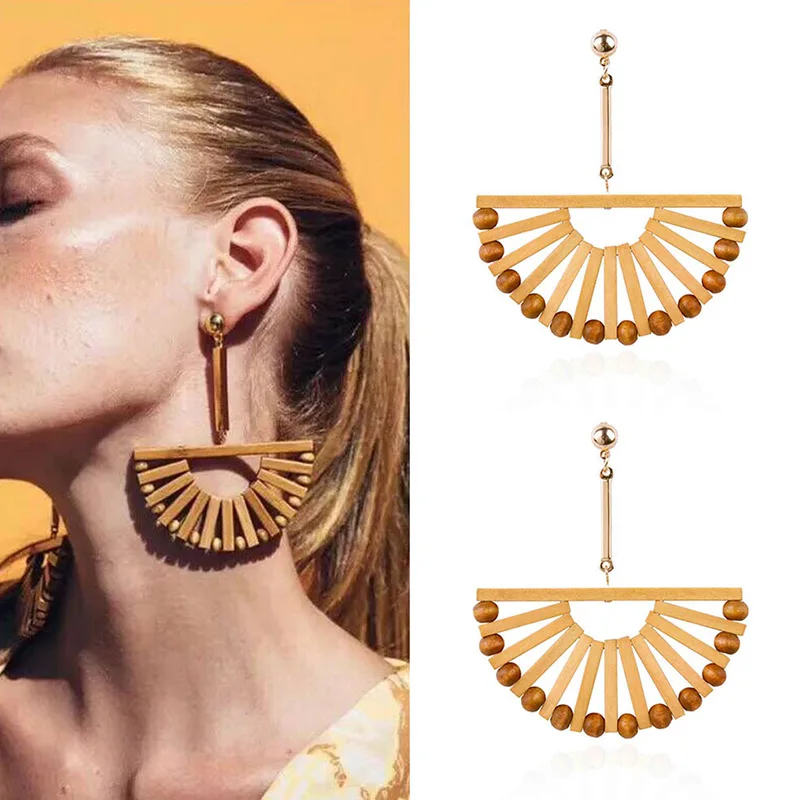 JOUVAL Women Fashion Jewelry Bohemian Tassel Drop Earrings Beaded Wood Vintage Statement Eardrop Ethnic Earring Gift Brincos
JOUVAL Women Fashion Jewelry Bohemian Tassel Drop Earrings Beaded Wood Vintage Statement Eardrop Ethnic Earring Gift Brincos