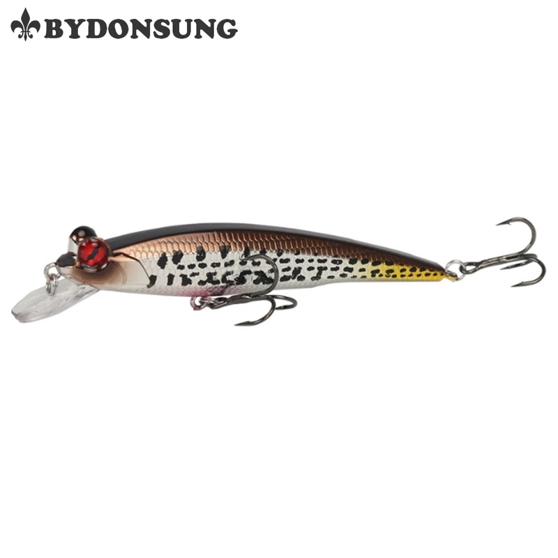 BYDONSUNG 9CM 10G Fishing Lure Suspend Wobbler Minnow Depth 0.5-1.5m Bass Pike Bait Hooks Pesca Fishing Tackle
BYDONSUNG 9CM 10G Fishing Lure Suspend Wobbler Minnow Depth 0.5-1.5m Bass Pike Bait Hooks Pesca Fishing Tackle