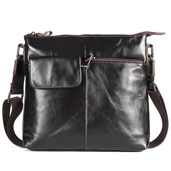 Retro Messenger Bag High Quality Genuine Leather Business Men Women Shoulder Bags Zipper Casual Crossbody Bags Hard Wearing
Retro Messenger Bag High Quality Genuine Leather Business Men Women Shoulder Bags Zipper Casual Crossbody Bags Hard Wearing
