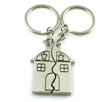 free shipping 100sets/lot new zinc alloy house keychain sets customized wedding party favors and cheap giveaway gifts for guest
free shipping 100sets/lot new zinc alloy house keychain sets customized wedding party favors and cheap giveaway gifts for guest
