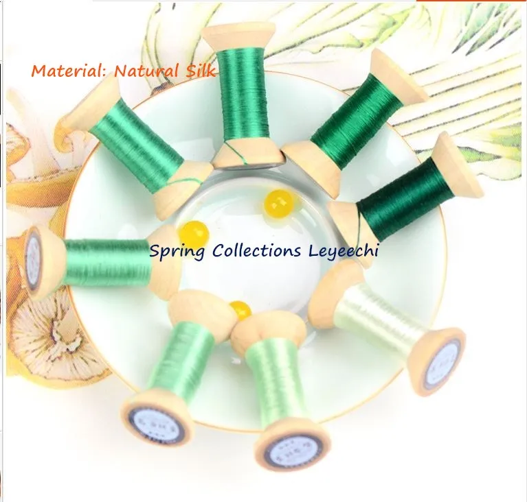 2pcs/lot High Quality Natural Silk Embroidery Thread Multicolor Threads Handmade Natural in transition 20M/pcs
2pcs/lot High Quality Natural Silk Embroidery Thread Multicolor Threads Handmade Natural in transition 20M/pcs