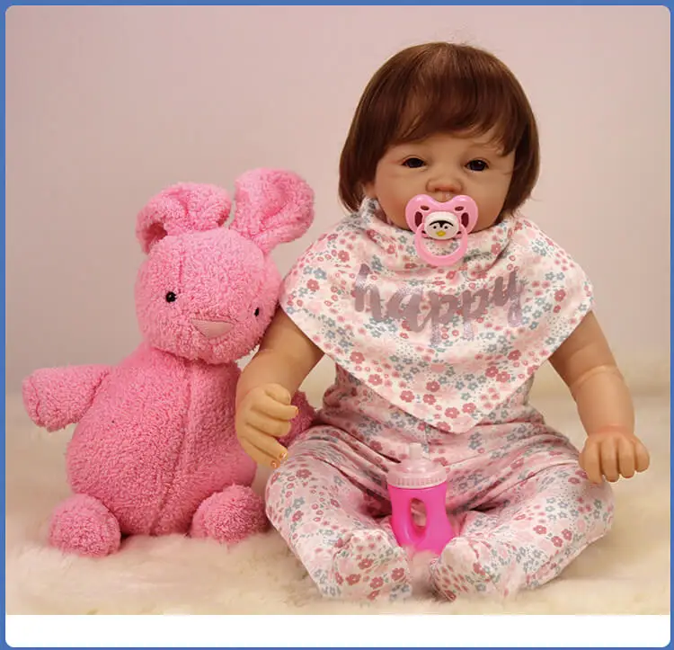 Reborn baby dolls 22"53cm silicone dolls reborn soft touch rooted hair lifelike newborn baby boy alive bebe bonecas reborn
Reborn baby dolls 22"53cm silicone dolls reborn soft touch rooted hair lifelike newborn baby boy alive bebe bonecas reborn
