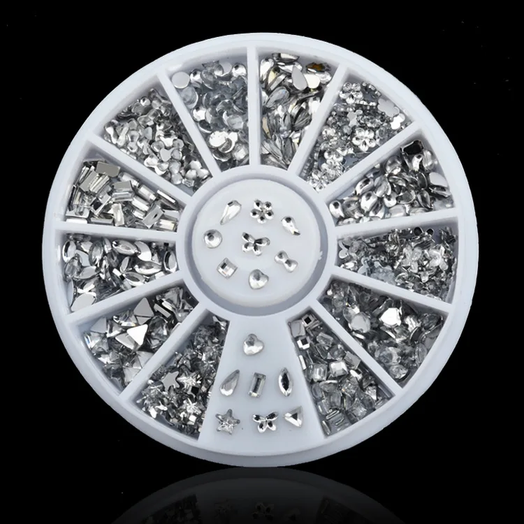 1 Box Nail Rhinestones Nail Sticker Waterdrop Design 3D Nail Art Decorations Silver Color Nail Studs Manicure -35
1 Box Nail Rhinestones Nail Sticker Waterdrop Design 3D Nail Art Decorations Silver Color Nail Studs Manicure -35