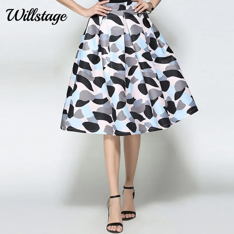 Willstage Women Midi Skirt Dot Printed Ball Gown Princess Party Skirt Elegant Retro Vintage High waist Ladies 2019 Spring Autumn
Willstage Women Midi Skirt Dot Printed Ball Gown Princess Party Skirt Elegant Retro Vintage High waist Ladies 2019 Spring Autumn
