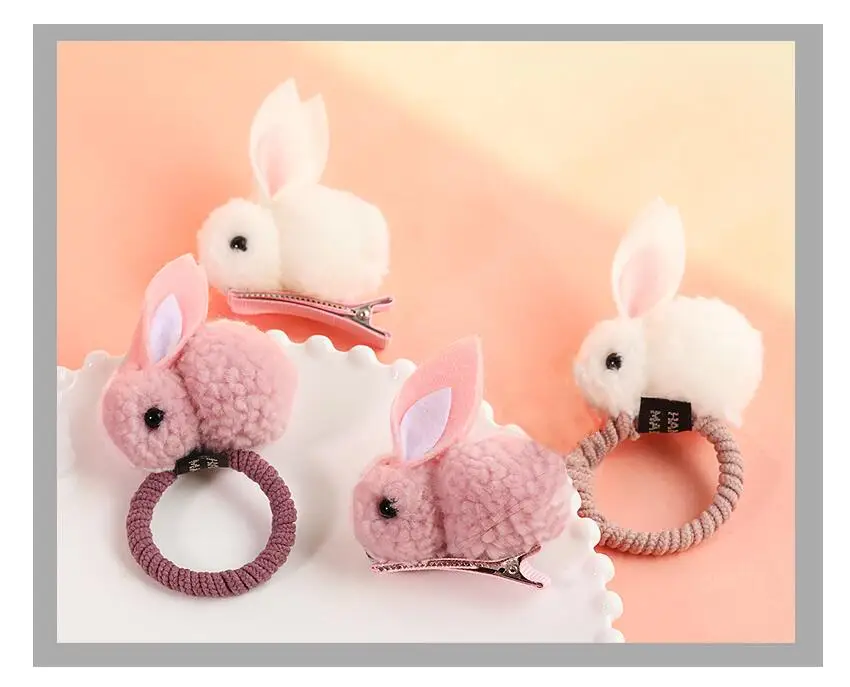 New Girls Elastic Rubber Bands Multi-Patterns Cute Rabbit Hair Clips Headwear Rope Hairpins Barrettes Children Hair Accessories
New Girls Elastic Rubber Bands Multi-Patterns Cute Rabbit Hair Clips Headwear Rope Hairpins Barrettes Children Hair Accessories