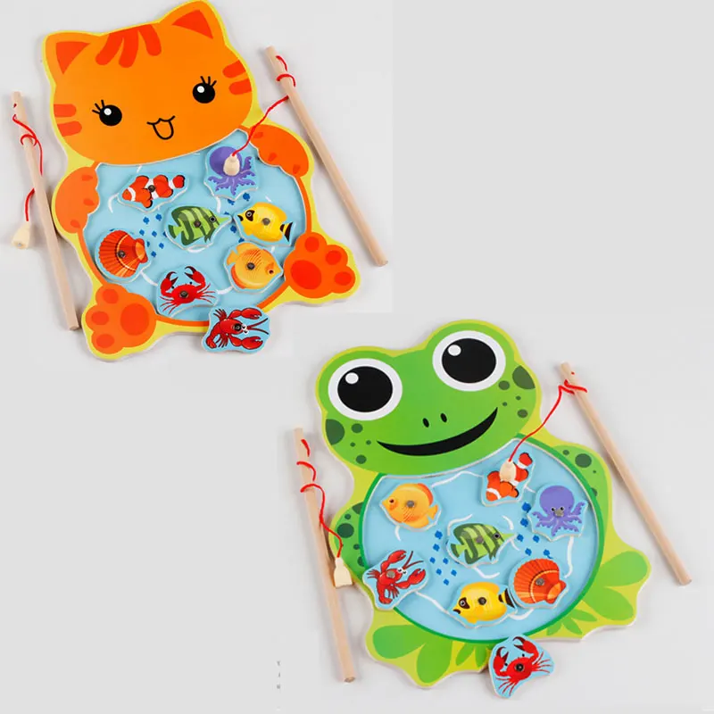 Baby Toys Wood Jigsaw Puzzle Early Learning Magnetic Fishing Game Jigsaw Puzzles For Children 2-4 Years E3184Z
Baby Toys Wood Jigsaw Puzzle Early Learning Magnetic Fishing Game Jigsaw Puzzles For Children 2-4 Years E3184Z