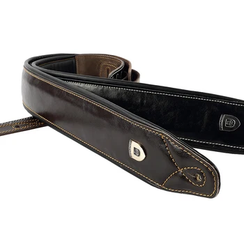 High Quality Genuine Leather Real Cowhide Guitar Strap for Electric Bass Guitar Adjustable Padded Belt Black Browm Color
High Quality Genuine Leather Real Cowhide Guitar Strap for Electric Bass Guitar Adjustable Padded Belt Black Browm Color