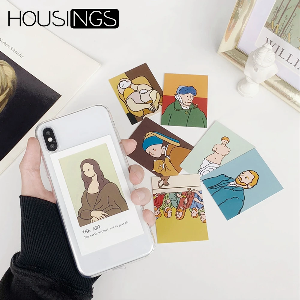 Oil Painting Card TPU Phone Case For iPhone 7 8 Plus XR XS Max Transparent Photo Frame Back Case For iPhone X Xs 6 6s Plus Cover
Oil Painting Card TPU Phone Case For iPhone 7 8 Plus XR XS Max Transparent Photo Frame Back Case For iPhone X Xs 6 6s Plus Cover