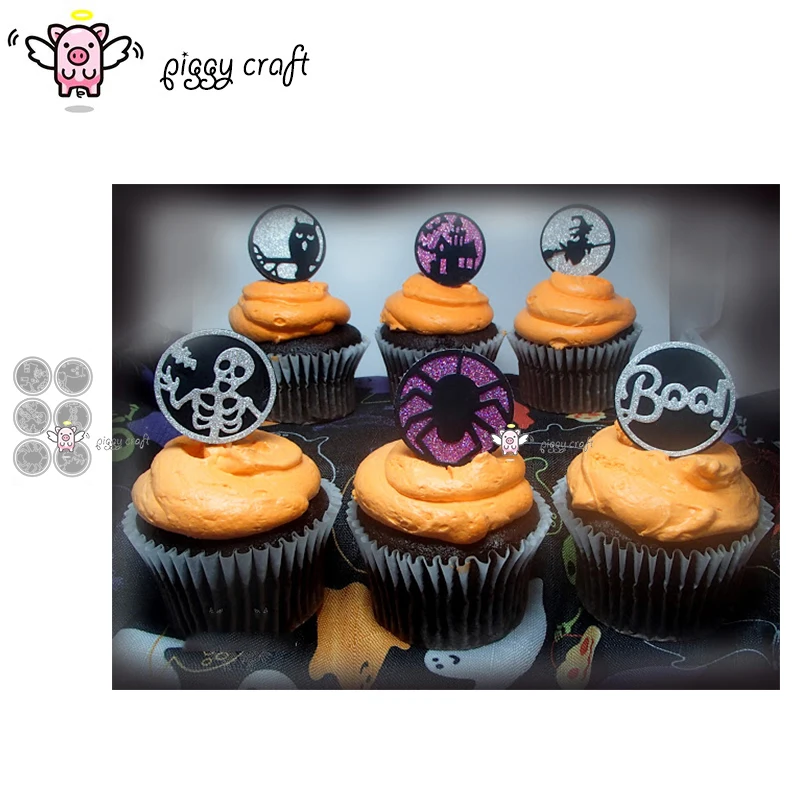 Piggy Craft metal cutting dies cut die mold Halloween ring decoration Scrapbook paper craft knife mould blade punch stencils
Piggy Craft metal cutting dies cut die mold Halloween ring decoration Scrapbook paper craft knife mould blade punch stencils