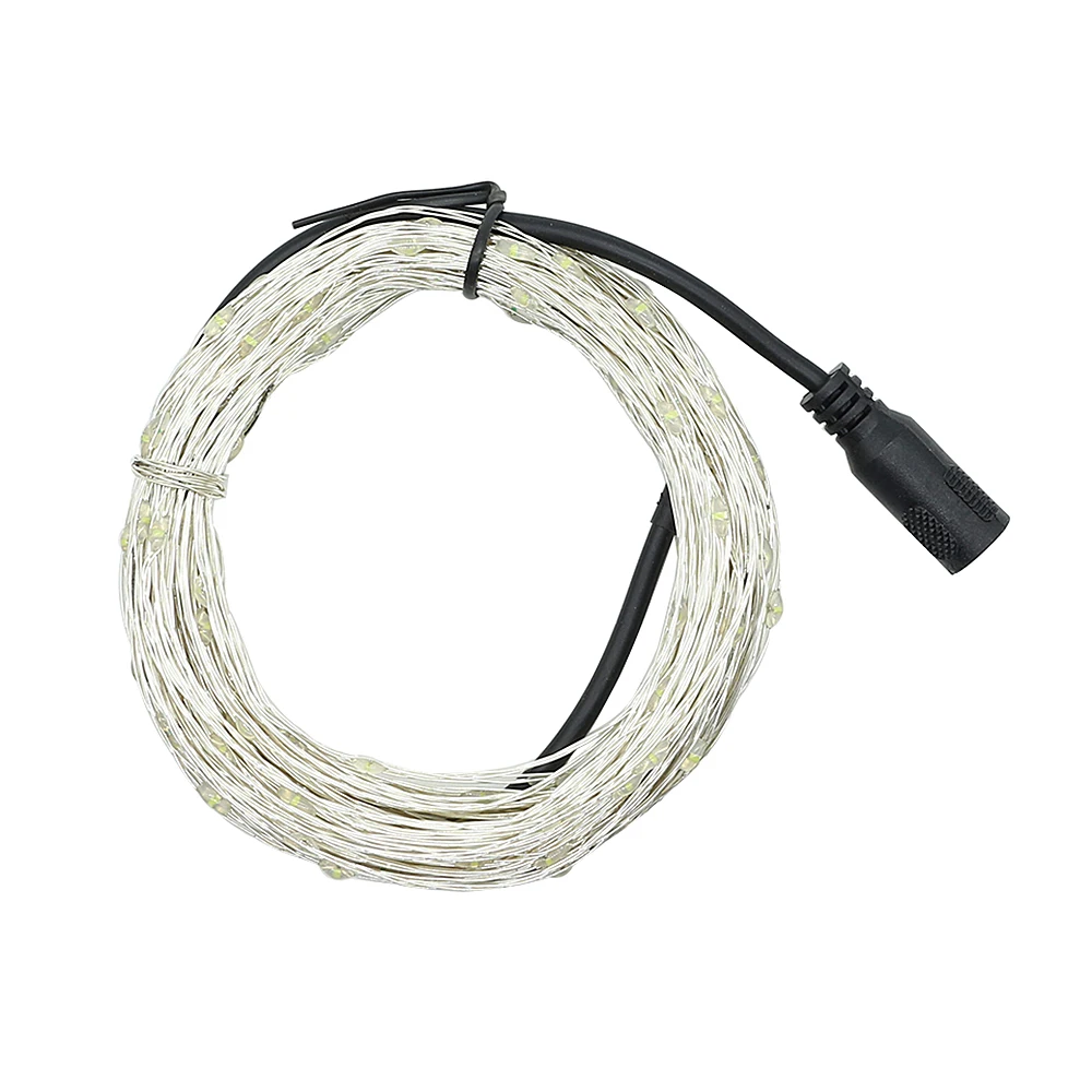 20 Silver Meter Copper 200 Led string light Waterproof LED Christmas String Fairy Lights Holiday Garland indoor decoration DC12V
20 Silver Meter Copper 200 Led string light Waterproof LED Christmas String Fairy Lights Holiday Garland indoor decoration DC12V