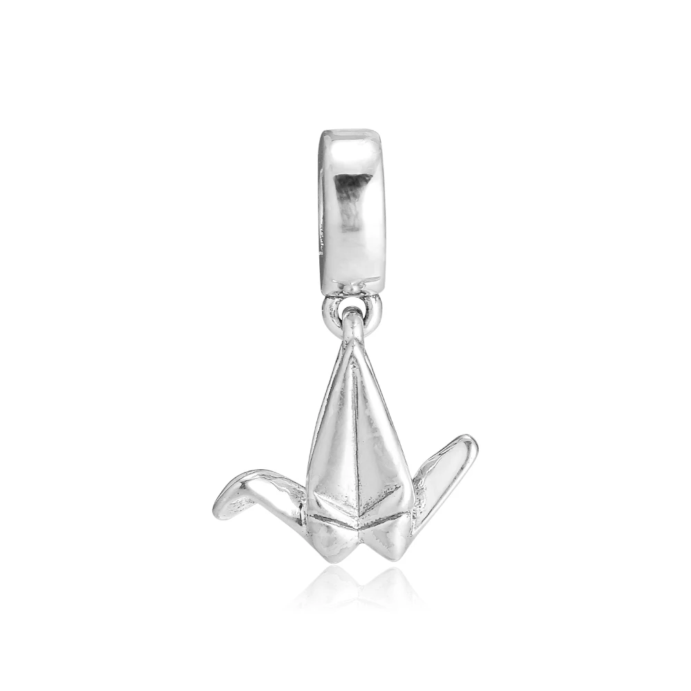 Charms fits for Bracelet Necklace Origami crane Beads 100% 925 Sterling Silver Jewelry Free Shipping
Charms fits for Bracelet Necklace Origami crane Beads 100% 925 Sterling Silver Jewelry Free Shipping