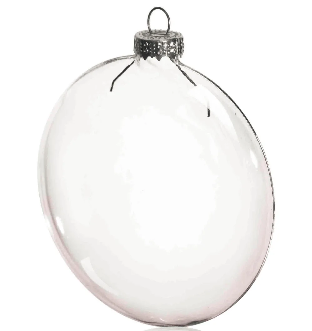 Promotion - DIY Paintable Christmas Decoration 80mm Glass Disc Ornament Silver Cap, 5/Pack
Promotion - DIY Paintable Christmas Decoration 80mm Glass Disc Ornament Silver Cap, 5/Pack