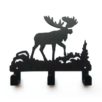 Metal Robe Hook Unique Deer Design Decorative 3 Coat Hooks Hat/Bag/Clothes Kitchen Bathroom Wall Hanger
Metal Robe Hook Unique Deer Design Decorative 3 Coat Hooks Hat/Bag/Clothes Kitchen Bathroom Wall Hanger