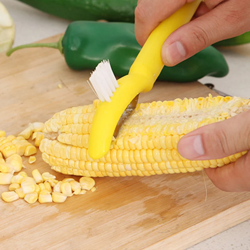 1 pcs Corn Stripper cutter Corn remove hair brush shaver Peeler Cooking tools Kitchen Cob Remover
1 pcs Corn Stripper cutter Corn remove hair brush shaver Peeler Cooking tools Kitchen Cob Remover