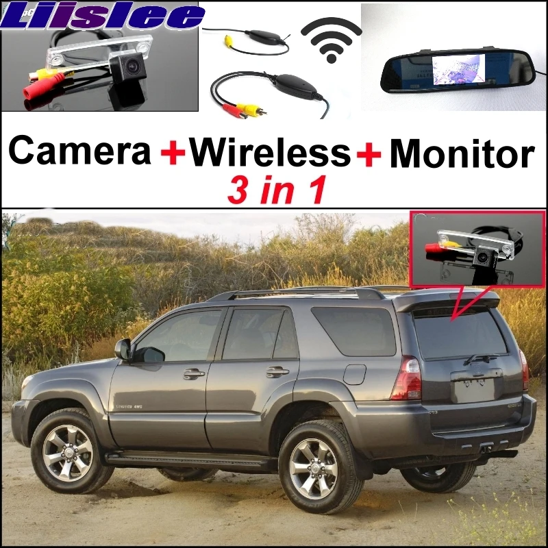 Liislee Special Wifi Camera + Wireless Receiver + Mirror Monitor Easy DIY Parking System For TOYOTA 4Runner SW4 N210 Hilux Surf
Liislee Special Wifi Camera + Wireless Receiver + Mirror Monitor Easy DIY Parking System For TOYOTA 4Runner SW4 N210 Hilux Surf