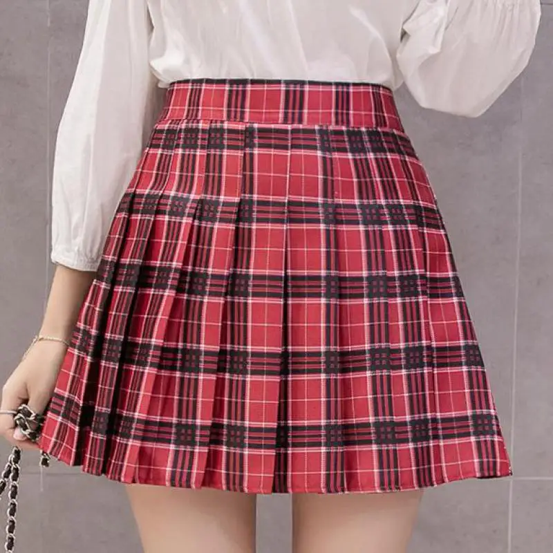 Harajuku style Tennis Skirt Women 2019 Korean Version New High Waist Half Short Skirt College Wind A Word Lattice Pleated Skirt
Harajuku style Tennis Skirt Women 2019 Korean Version New High Waist Half Short Skirt College Wind A Word Lattice Pleated Skirt