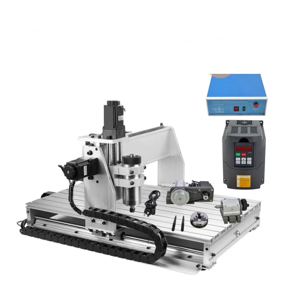 CNC 6040 4 AXIS CNC Router desktop Engraving Machine for multifunctional engraving milling
CNC 6040 4 AXIS CNC Router desktop Engraving Machine for multifunctional engraving milling