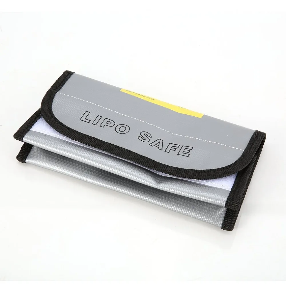 Fire Retardant LiPo Battery Bag LiPo Safe Guard Charging Box Bag Sack Pouch Fireproof Explosion-proof for RC Model Drone Car
Fire Retardant LiPo Battery Bag LiPo Safe Guard Charging Box Bag Sack Pouch Fireproof Explosion-proof for RC Model Drone Car