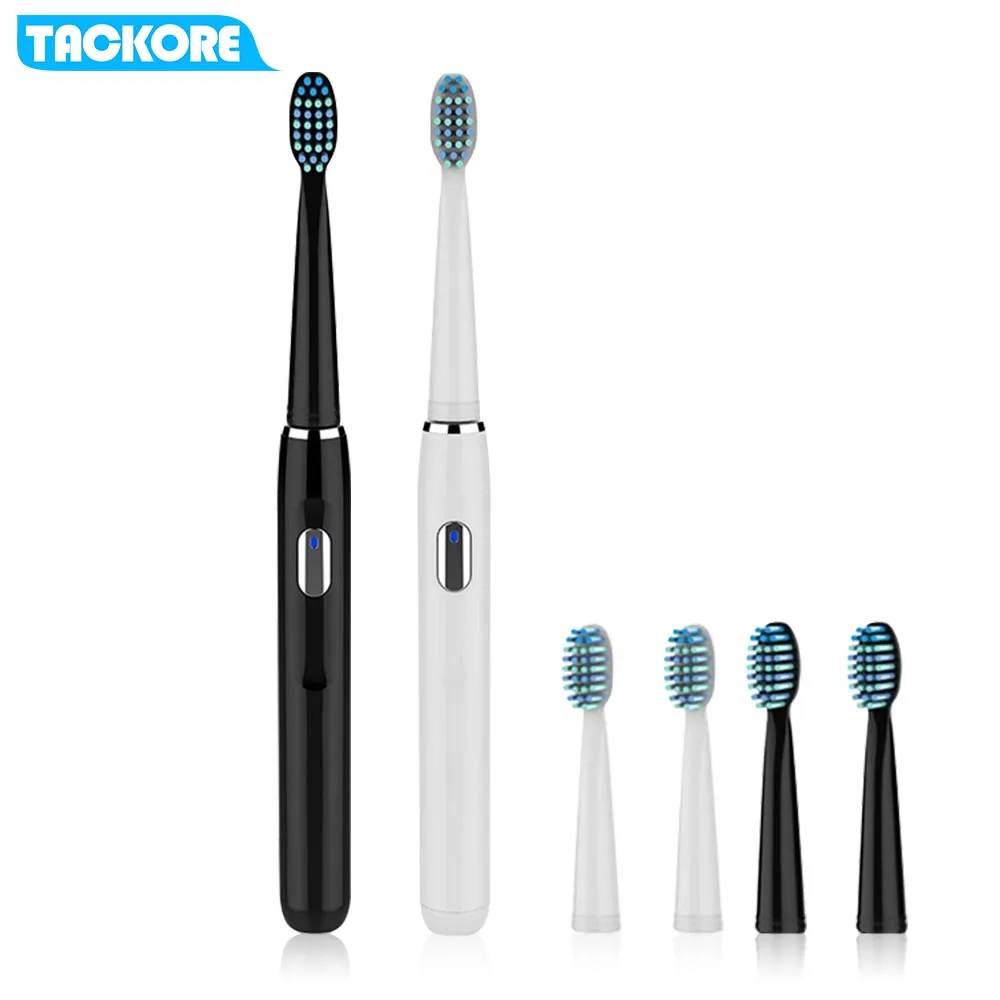 Tackore Sonic Electric Toothbrush USB Rechargeable Power Teeth Tooth Brush Portable Traveling Waterproof with 3 heads SG551
Tackore Sonic Electric Toothbrush USB Rechargeable Power Teeth Tooth Brush Portable Traveling Waterproof with 3 heads SG551