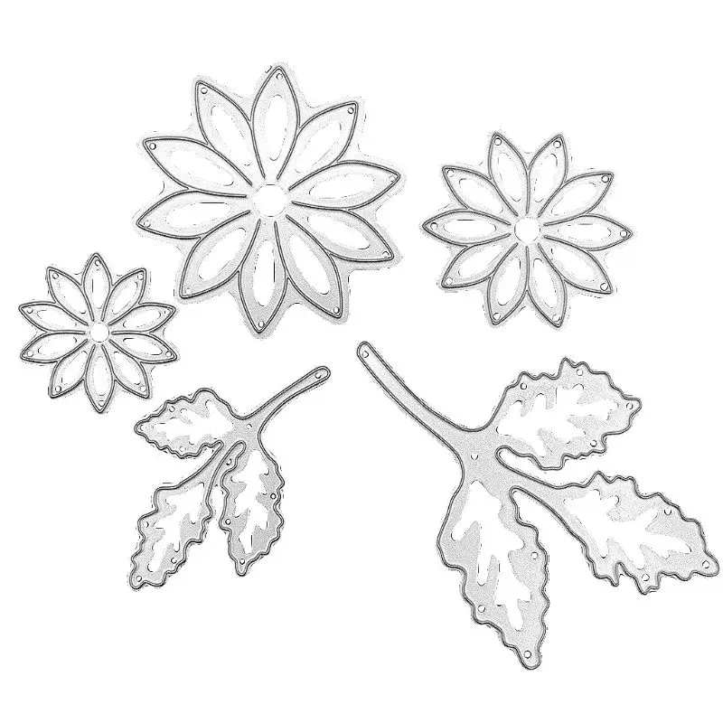1 Set Carbon Steel Daisy Leaves Cutting Dies Embossing Stencil Templates Mold DIY Paper Art Craft Card Label Scrapbook Bookmark
1 Set Carbon Steel Daisy Leaves Cutting Dies Embossing Stencil Templates Mold DIY Paper Art Craft Card Label Scrapbook Bookmark