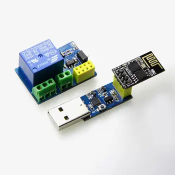 New Mini WIFI 5V Relay ESP-01S link V2.0 KIT
New Mini WIFI 5V Relay ESP-01S link V2.0 KIT