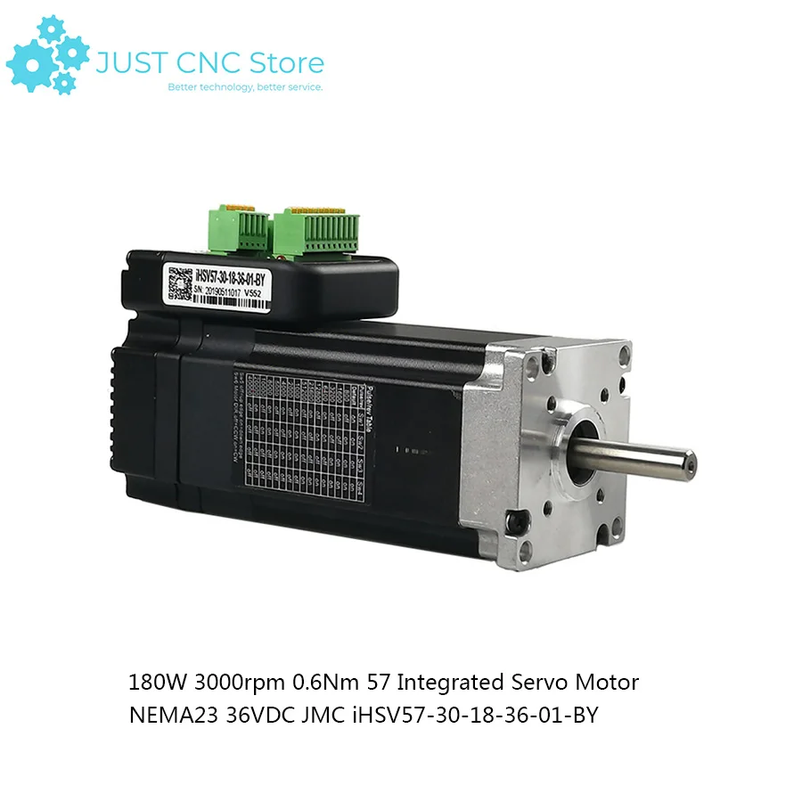 Серводвигатель JMC NEMA 23, 180 Вт, 3000 об/мин, 0,6нм, 57, интегрированный 36VDC, iHSV57-30-18-36-01-BY
Серводвигатель JMC NEMA 23, 180 Вт, 3000 об/мин, 0,6нм, 57, интегрированный 36VDC, iHSV57-30-18-36-01-BY