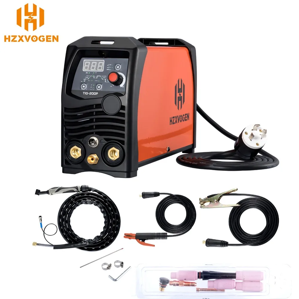 HZXVOGEN Tig Welder TIG200 Pulse Tig Arc 2 in 1 Professional 2T 4T Tig Argon Gas Welding Tig Welding Machine 220V Power Tool
HZXVOGEN Tig Welder TIG200 Pulse Tig Arc 2 in 1 Professional 2T 4T Tig Argon Gas Welding Tig Welding Machine 220V Power Tool
