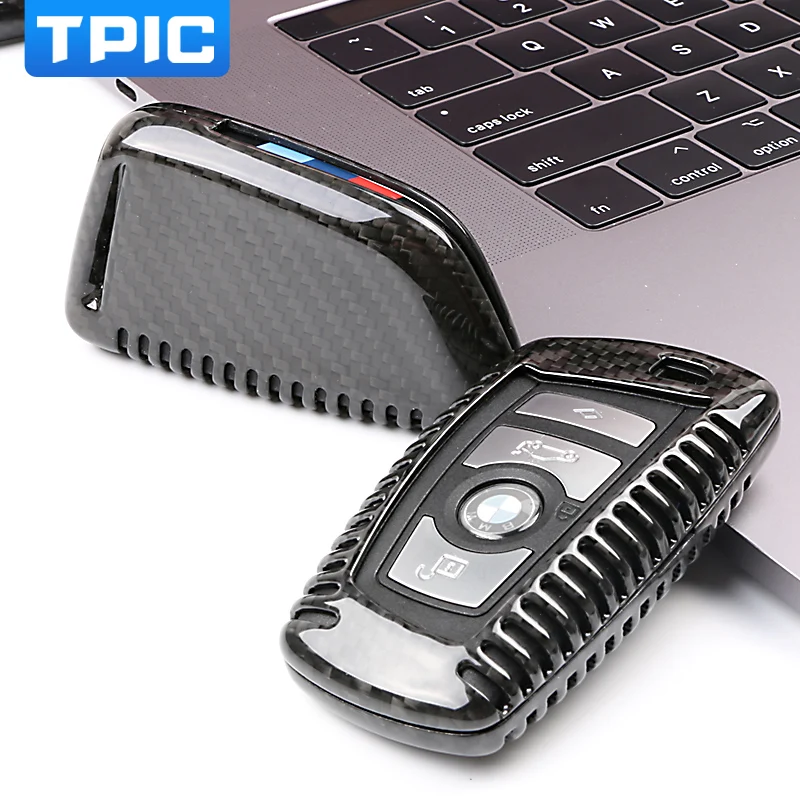 TPIC 100% Carbon Fiber Car Key Case For BMW 1 2 3 4 5 6 7 Series X1 X3 X4 X5 X6 F30 F34 F10 F07 F20 G30 F15 F16 Car Key Cover
TPIC 100% Carbon Fiber Car Key Case For BMW 1 2 3 4 5 6 7 Series X1 X3 X4 X5 X6 F30 F34 F10 F07 F20 G30 F15 F16 Car Key Cover