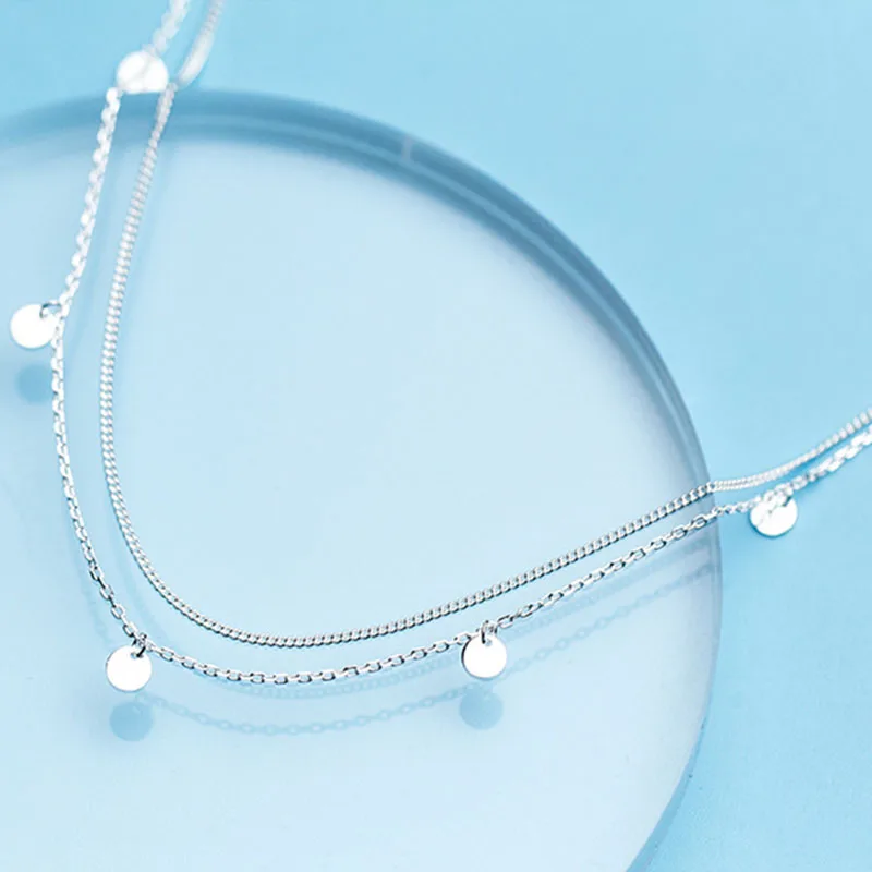 Coins Pendant Layered Necklace 925 Silver Choker Kolye Charm Minimalism Vintage Boho Bijoux Femme Collier Necklace Women Jewelry
Coins Pendant Layered Necklace 925 Silver Choker Kolye Charm Minimalism Vintage Boho Bijoux Femme Collier Necklace Women Jewelry