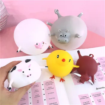 11 Styles Funny Novelty TPR Blowing Animal Squeeze Anti-stress Practical Jokes Gag Inflatable Games Ball Toys For Children
11 Styles Funny Novelty TPR Blowing Animal Squeeze Anti-stress Practical Jokes Gag Inflatable Games Ball Toys For Children