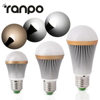 Dimmable Aluminium LED Globe Bulb E26 E27 9W 15W 21W 110V 220V Led Spot Lights Chandelier Candle Lighting High Quality Cool/Warm
Dimmable Aluminium LED Globe Bulb E26 E27 9W 15W 21W 110V 220V Led Spot Lights Chandelier Candle Lighting High Quality Cool/Warm